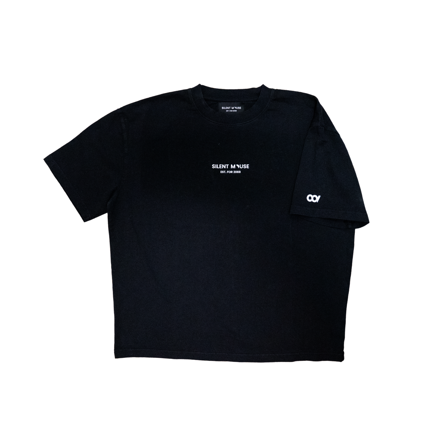 Black boxy fit t-shirt