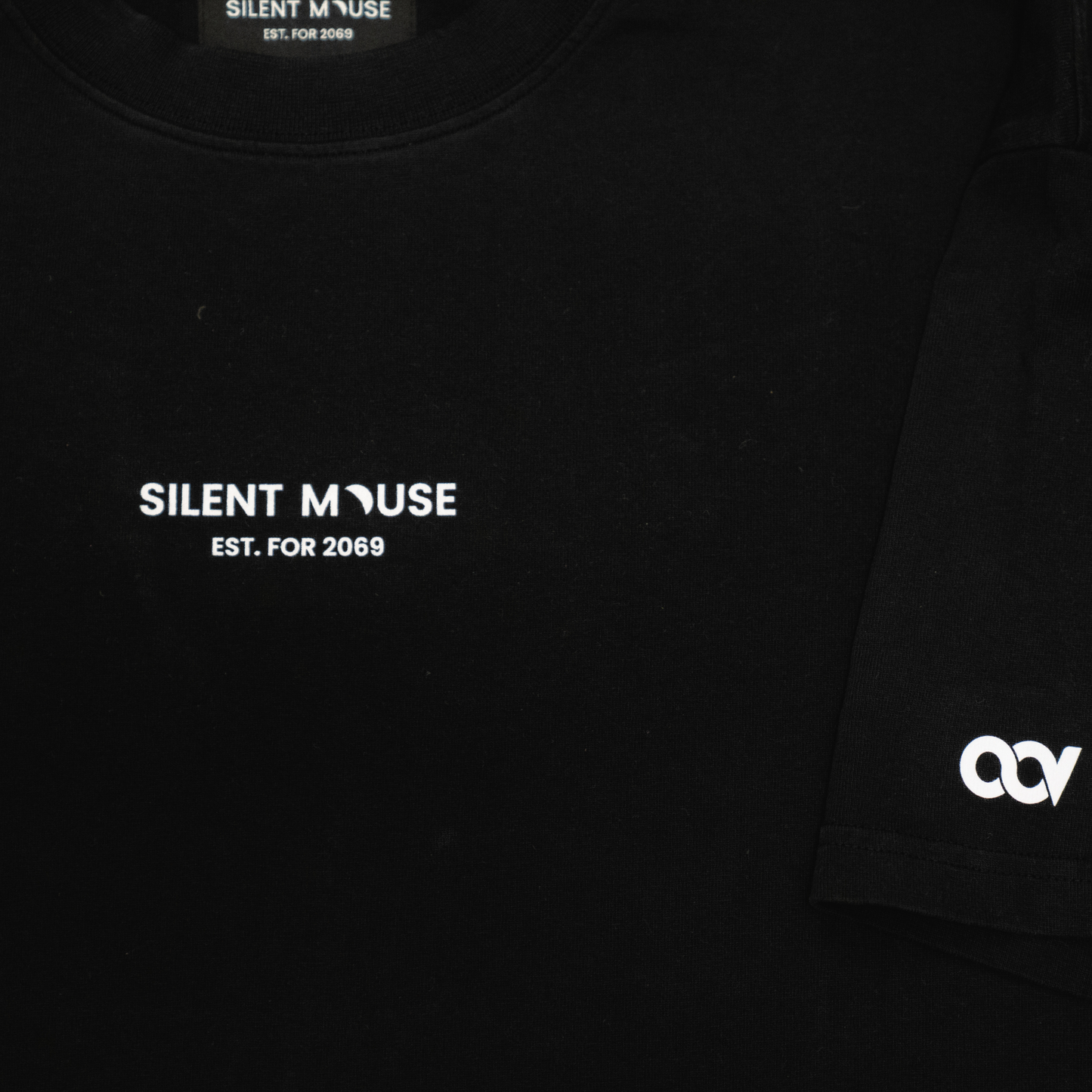 Black boxy fit t-shirt