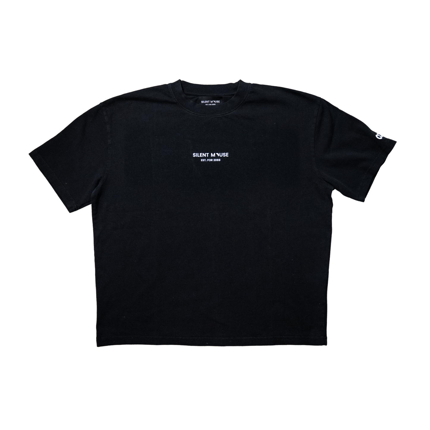 Black boxy fit t-shirt